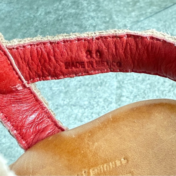 NEW Bed Stu Voicing Braided Leather Platform Sandals Size 8 - Picture 8 of 8